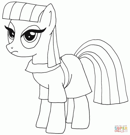 My Little Pony Pinkie Pie coloring page | Free Printable ...