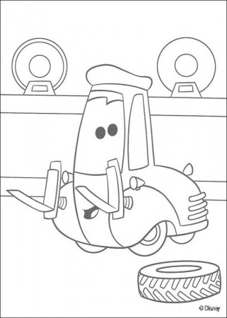 Cars coloring pages - Lightning Mc Queen
