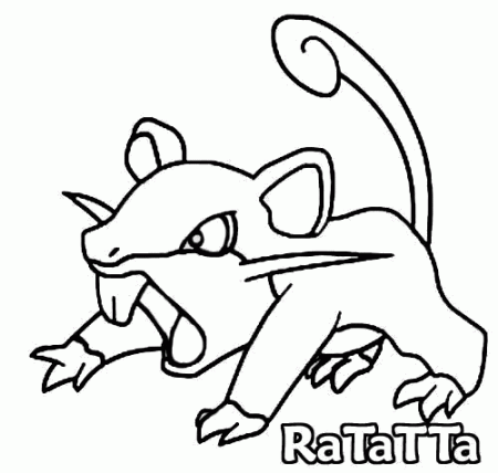 Drawing Pokemon #24781 (Cartoons) – Printable coloring pages