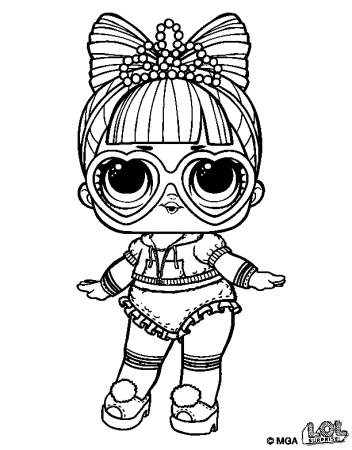 Lol Surprise Doll Suite Princess Coloring Pages - Lol Surprise Doll Coloring  Pages - Coloring Pages For Kids And Adults