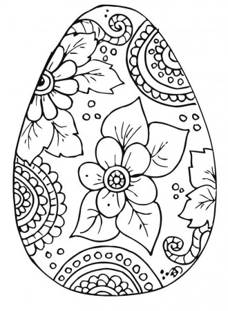 Easter Coloring Pages for Adults - Best Coloring Pages For Kids