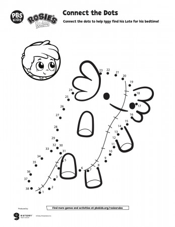 Connect the Dots | Kids Coloring Pages | PBS KIDS for Parents