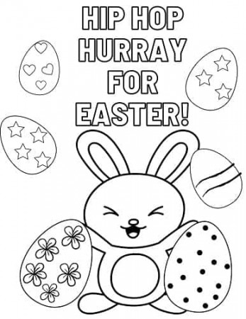 Free Printable Easter Coloring Pages PDF – Cenzerely Yours