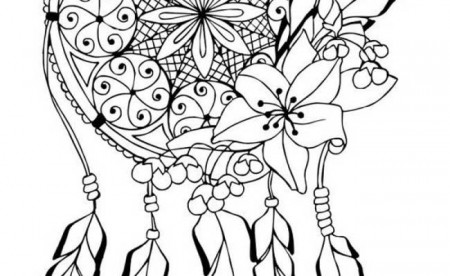 Dream Catcher Coloring Pages Best Coloring Pages For – Cute766