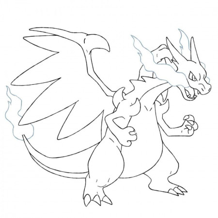 Printable Charizard Coloring Pages for Free - Free Pokemon Coloring Pages