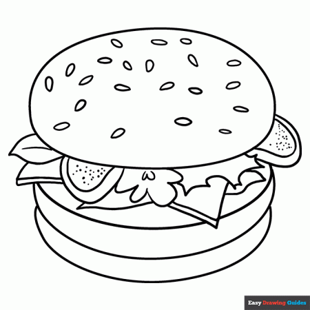 Free Printable Food Coloring Pages for ...