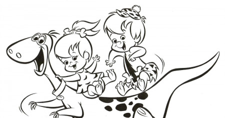Patrick Owsley Cartoon Art and More!: FLINTSTONES COLORING BOOK COVER ART!