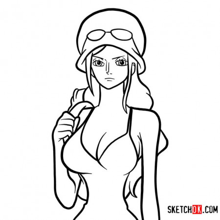 How to draw Nico Robin | One Piece ...