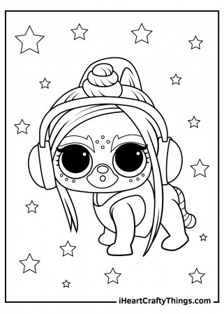 LOL Surprise Pets Coloring Pages (100 ...