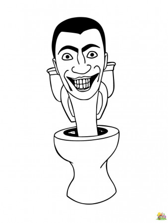 Skibidi Toilet coloring pages for kids ...