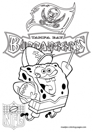 Tampa Bay Buccaneers - Spongebob ...maatjes-coloring-pages.com