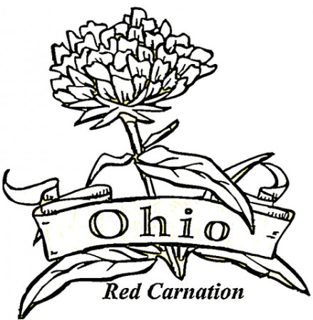 State Of Ohio coloring page | Free Printable Coloring Pages