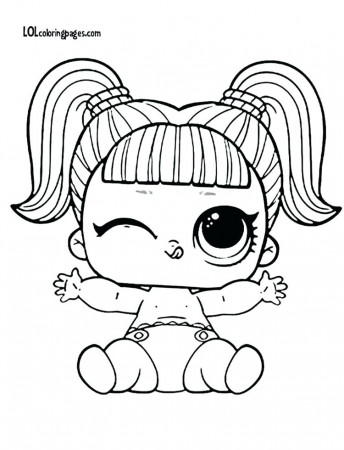 Lol Doll Coloring Pages Baby