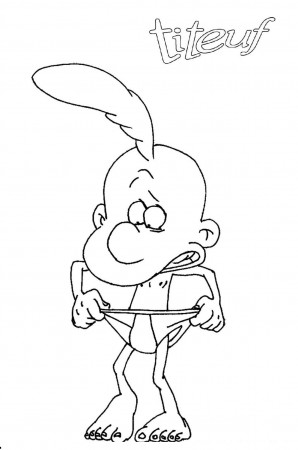 Titeuf Coloring Pages