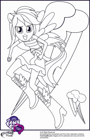 My Little Pony Equestria Girls Coloring Pages | Coloring99.com ...