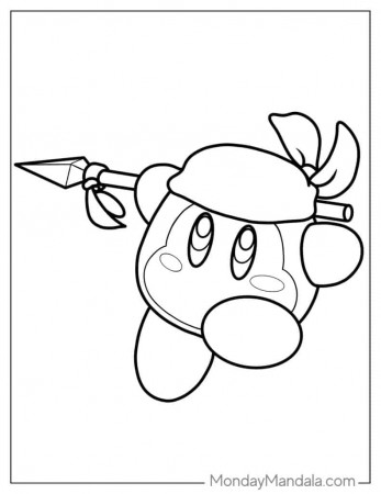 28 Kirby Coloring Pages (Free PDF Printables)