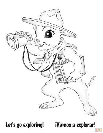Chami: Let's Go Exploring! coloring page | Free Printable Coloring Pages
