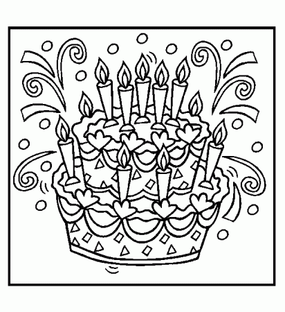 Drawing Anniversary #57087 (Holidays and Special occasions) – Printable coloring  pages