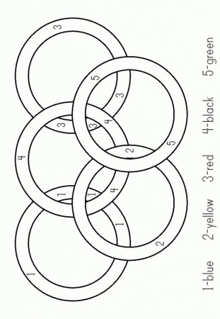 Olympic Rings Coloring Page | Olympic crafts, Olympic games for kids,  Preschool olympics