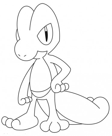 Print Treecko Coloring Page - Free Printable Coloring Pages for Kids