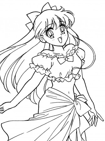 Glitter Force Cute Venus Coloring Pages - Coloring Cool