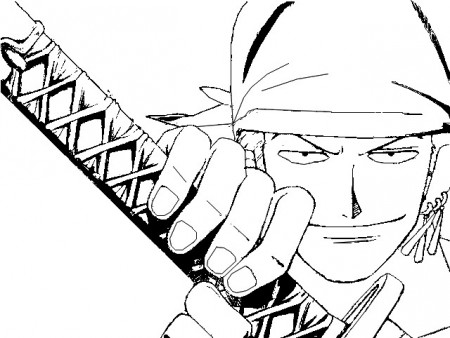 Coloring page One Piece 4
