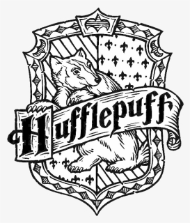 Harry Potter Coloring Pages Hufflepuff, HD Png Download - kindpng