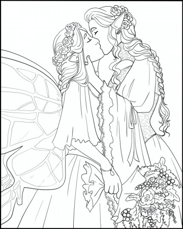 Enchantment: A Queer Fantasy Romance Coloring Book by Alakotila —  Kickstarter
