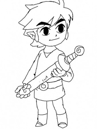 Toon Link Coloring Pages - Get Coloring Pages