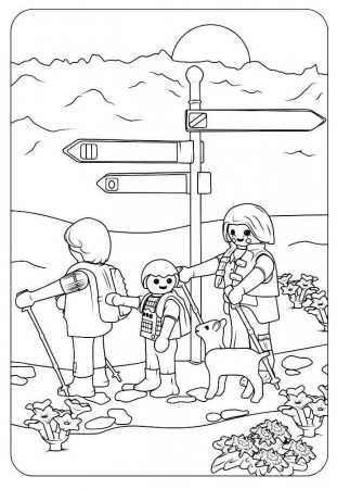 Playmobil 10 Coloring Page - Free Printable Coloring Pages for Kids