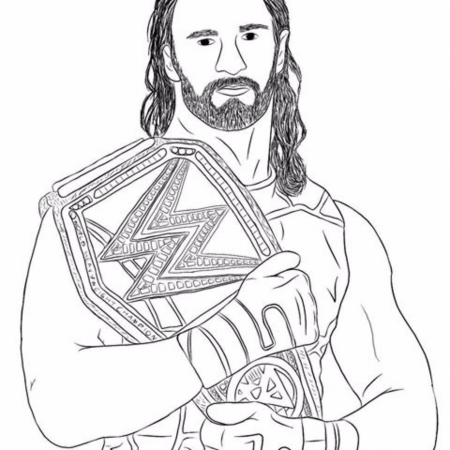 Seth Rollins As World Heavyweight Champ. by ForceSaberX on DeviantArt