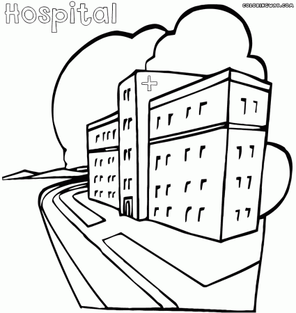 Hospital coloring pages | Coloring pages to download and print