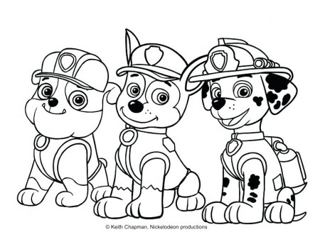 Chase Coloring Page at GetDrawings | Free download
