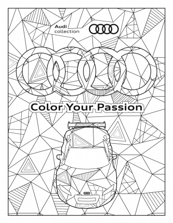 Audi Releases Coloring Book for All ...