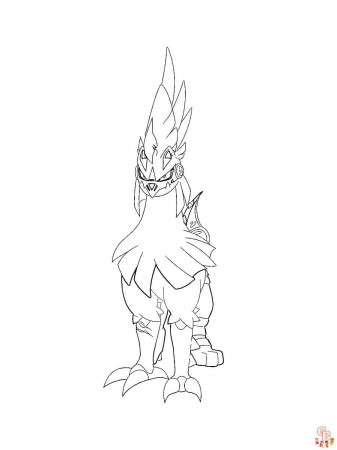 Engaging Pokemon Silvally Coloring Pages for Creative Fun