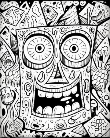 Spongebob Coloring Pages Style ...