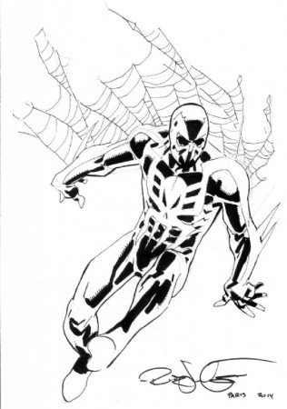 Rick Leonardi - Spider-Man 2099, in Hervé DESMONS's My collection Comic Art  Gallery Room
