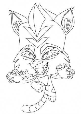 Zooba Jade Coloring Page - Free Printable Coloring Pages for Kids