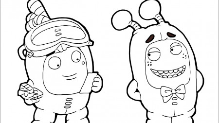 How To Draw Oddbods | Oddbods Coloringpages | Oddbods Drawing | Oddbods  Coloring - YouTube