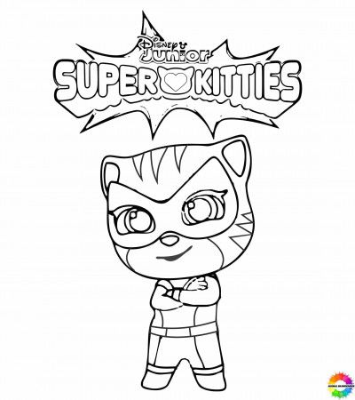 SuperKitties Free Coloring Pages - Latest Updates