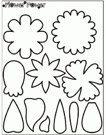 Flower Power 1 Coloring Page | crayola.com