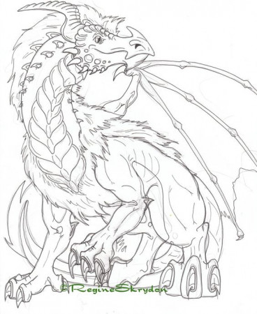 mandala dragon coloring pages - Clip Art Library