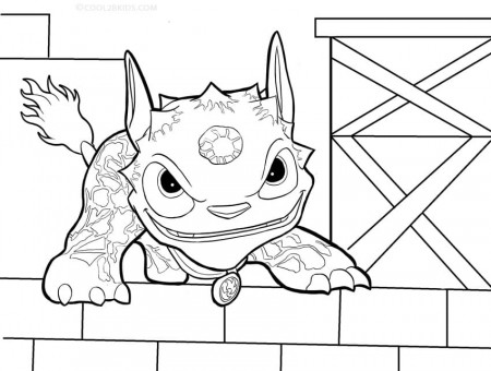 Skylanders Coloring Pages - 130 Free Coloring pages