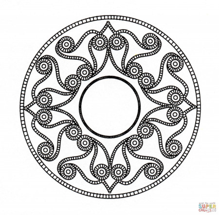 Aztec Pottery Coloring Pages - Coloring Pages For All Ages