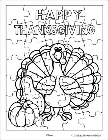 Thanksgiving Puzzle 3- Activity Sheet ...