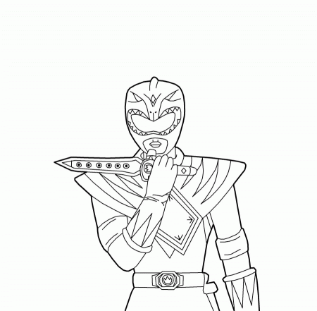 Original Power Ranger Coloring Pages for Pinterest