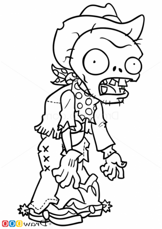 Printable Plants Vs Zombies Coloring Pages - Coloring