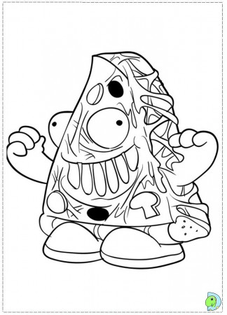 The Trash Pack Coloring page