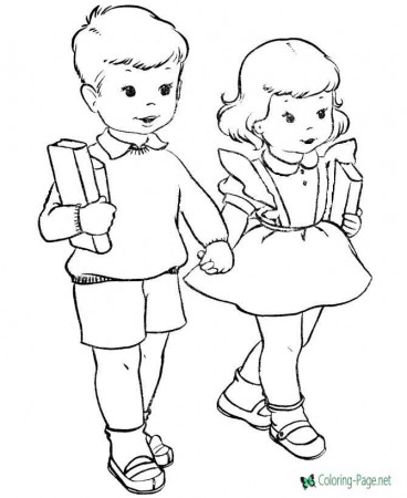 School Coloring Pages