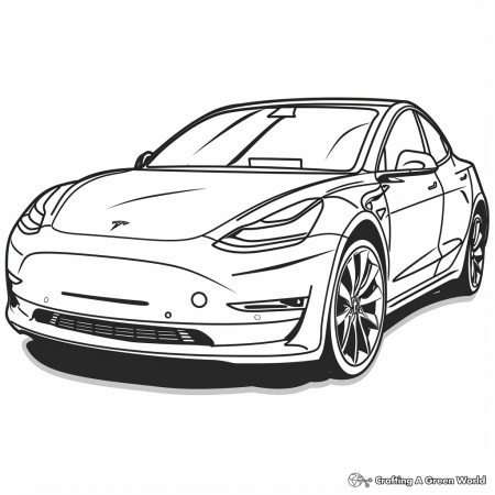 Tesla Coloring Pages - Free & Printable!